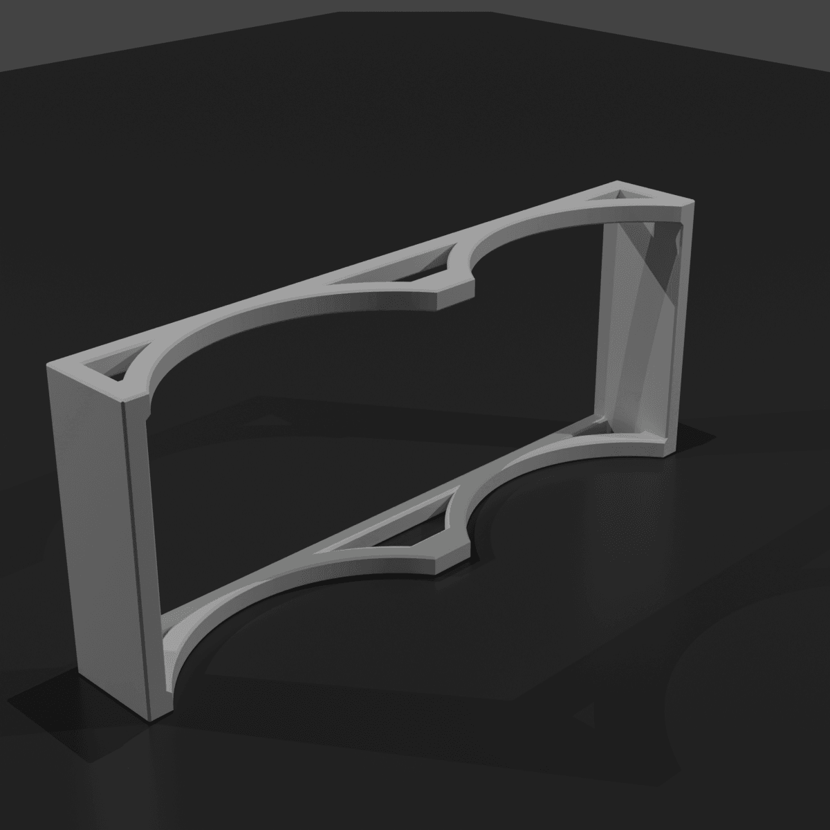 1,25L Bottle Holder For Fridge 3d model
