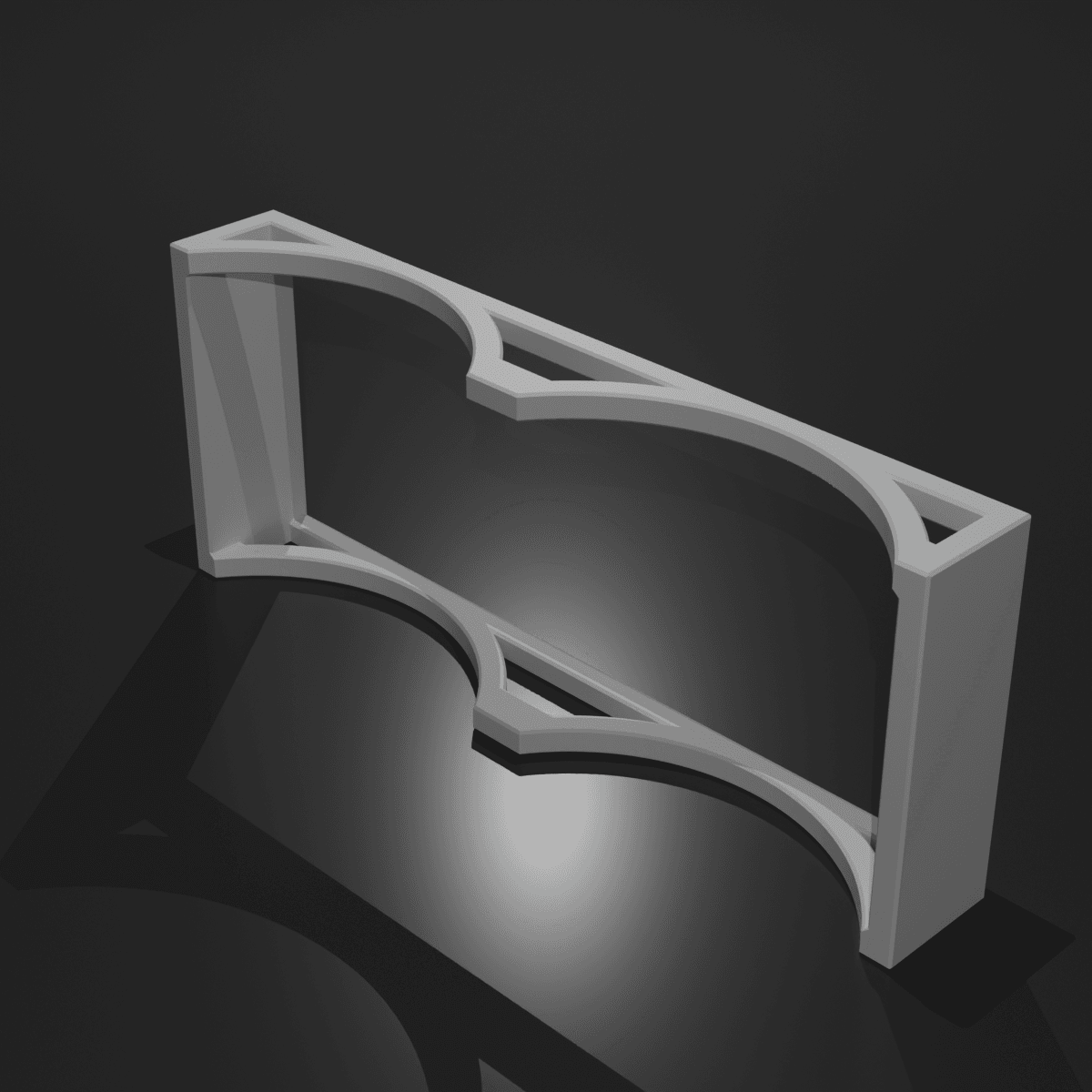 1,25L Bottle Holder For Fridge 3d model