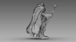 The Wandering Greybeard 3d model