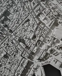 Barcelona, Spain - S, M, L, & XL 3d model