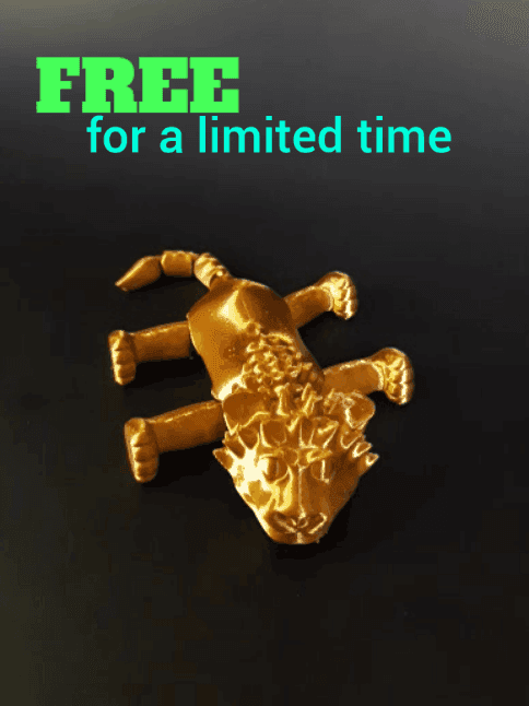SIMPLE FLEXI LION 3d model