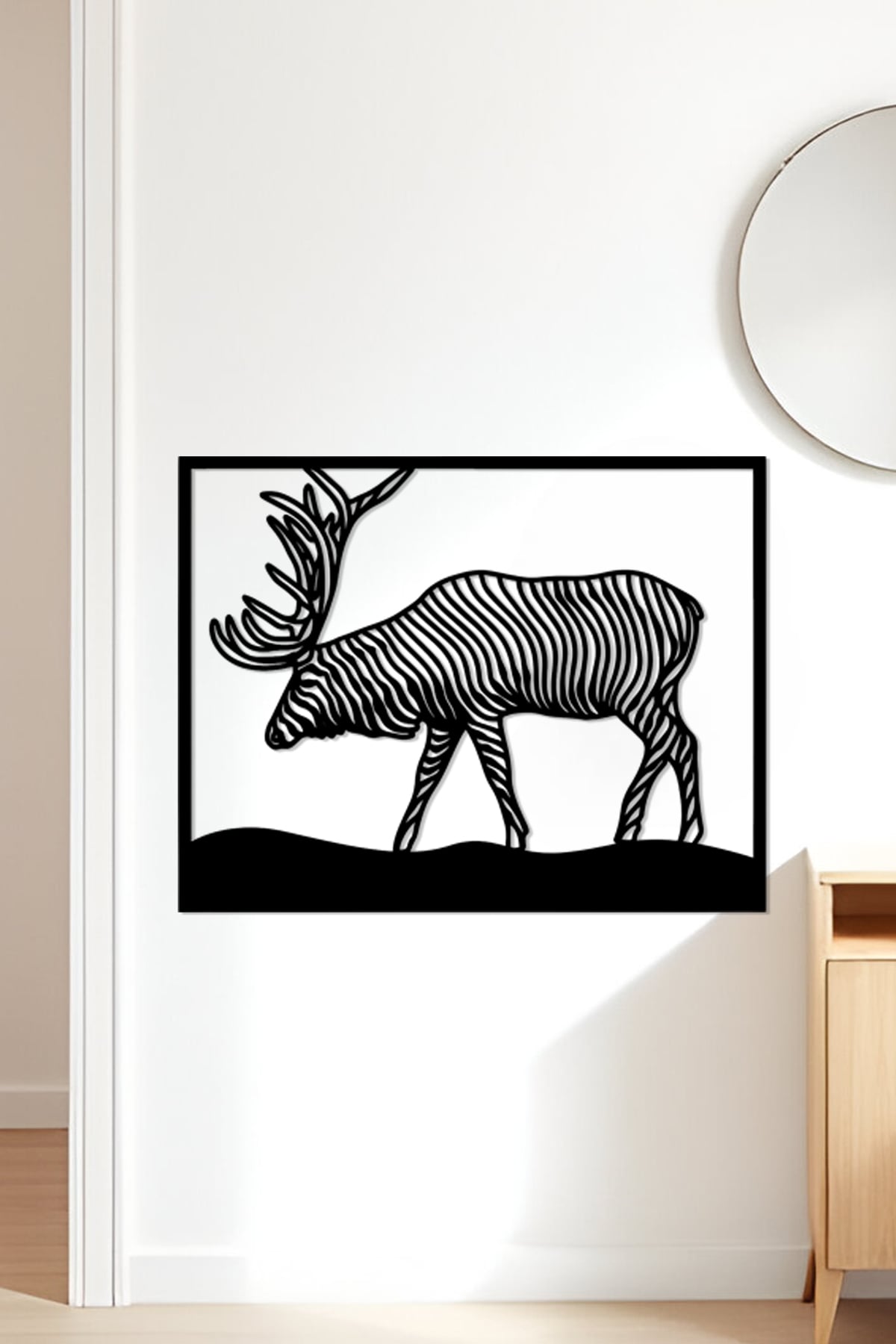 Deer Wall Art, Wall Decor, Home Decor 3d model