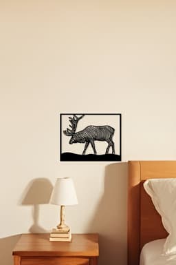 Deer Wall Art, Wall Decor, Home Decor 3d model