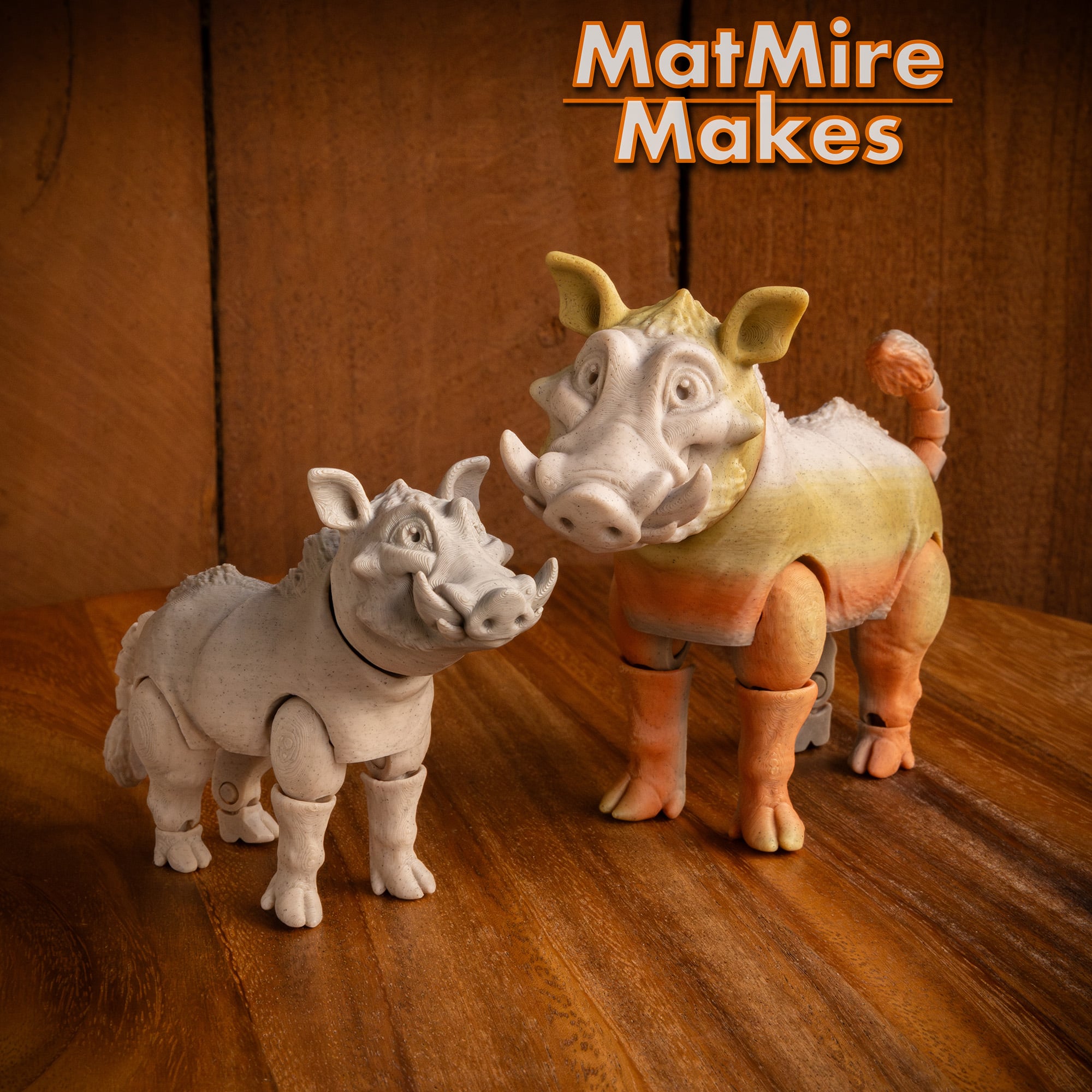 Warthog - Articulated Figure 3d model