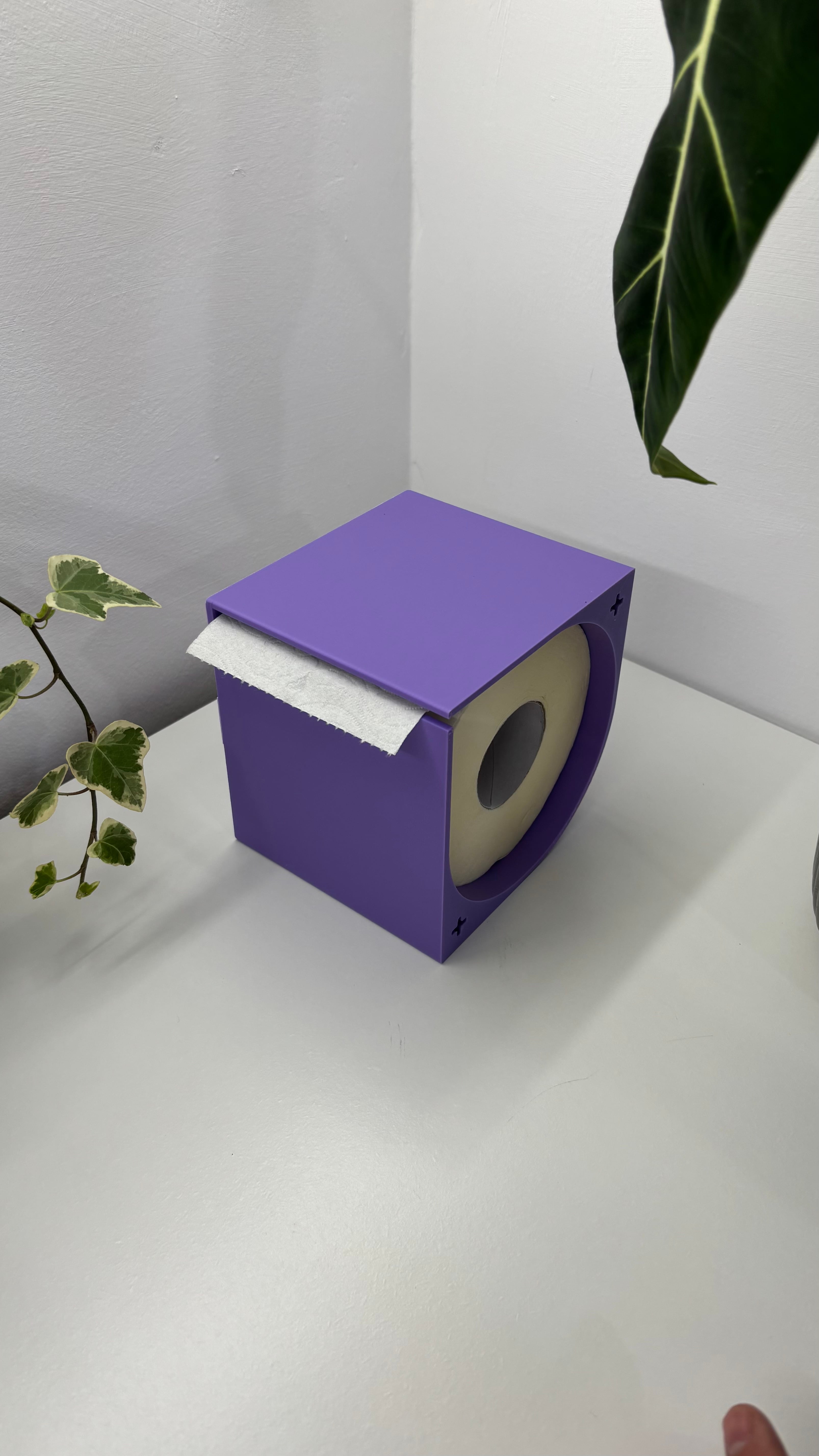 Modular Toilet and Towel Paper Holder – 3D Printable Versatile Design 3d model