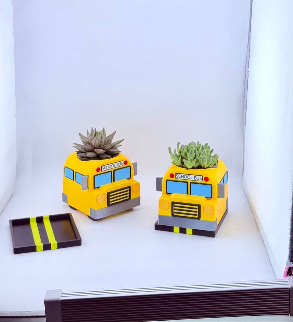 School Bus Planter 3d model