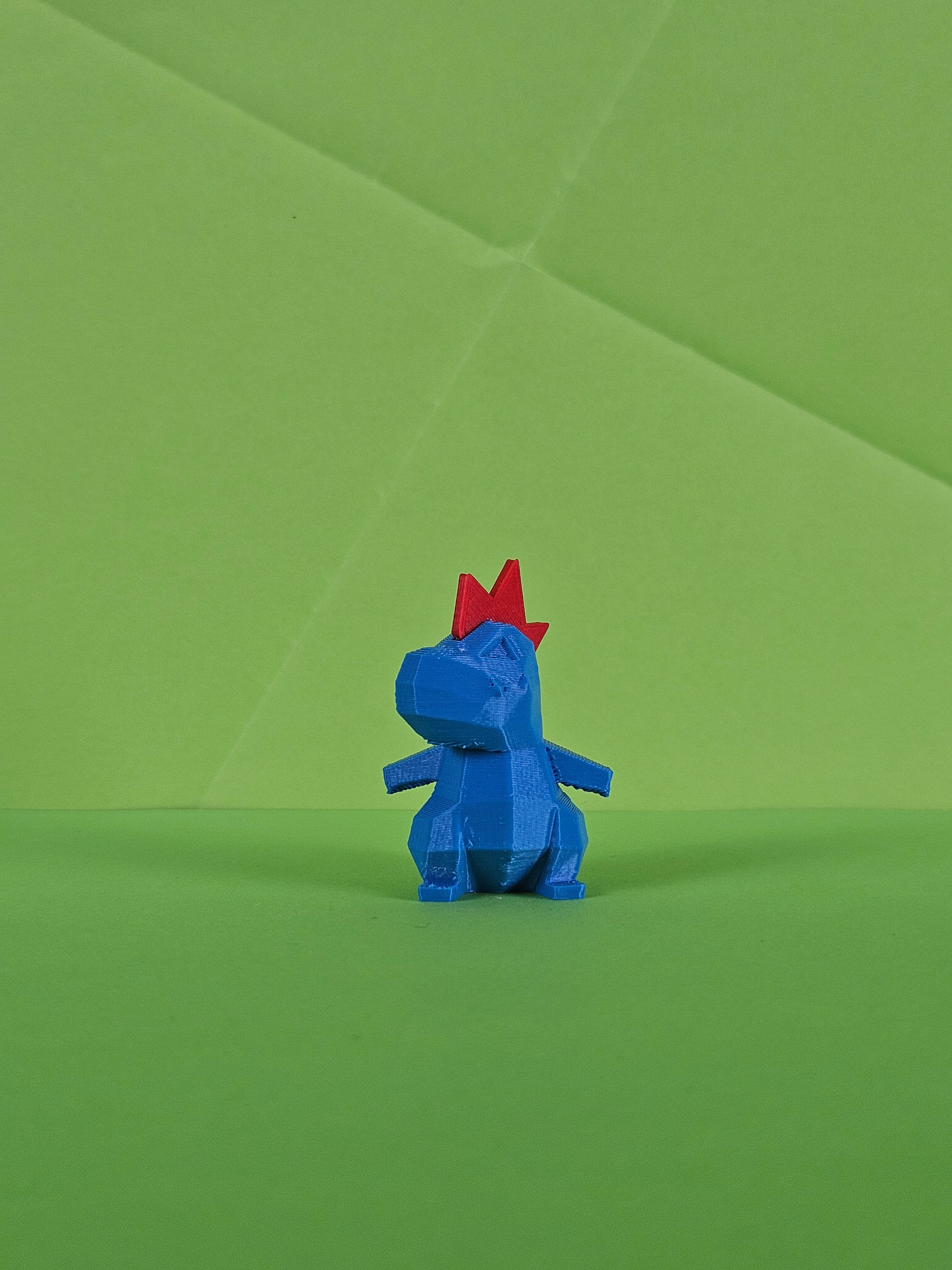 Croconaw Low Poly Pokemon 3d model