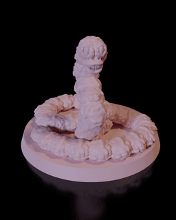 Tapeworm 3d model