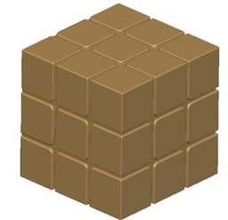 Organizador modular 3d model