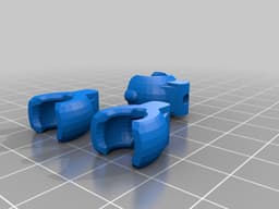 smooth blade robot. 3d model