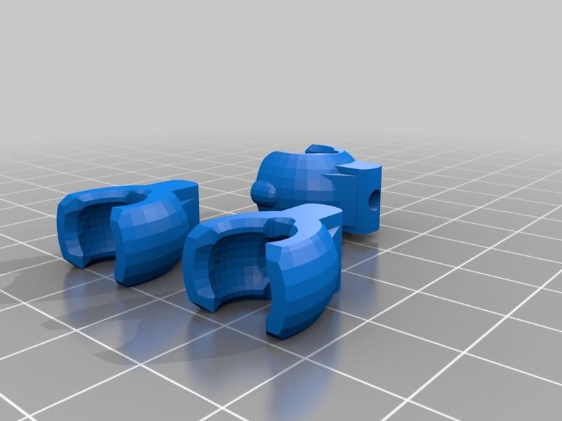 smooth blade robot. 3d model
