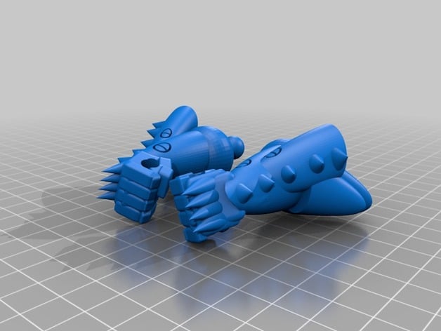 smooth blade robot. 3d model