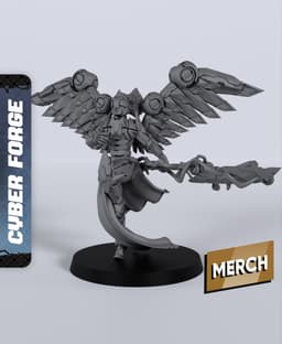 Vienn-Ava - With Free Cyberpunk - Sci-Fi Gift Ideas for RPG and Wargamers 3d model