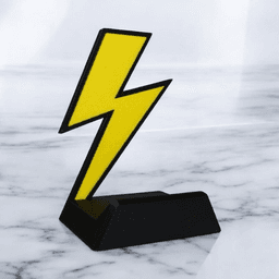 Lightning TCG Card Stand 3d model