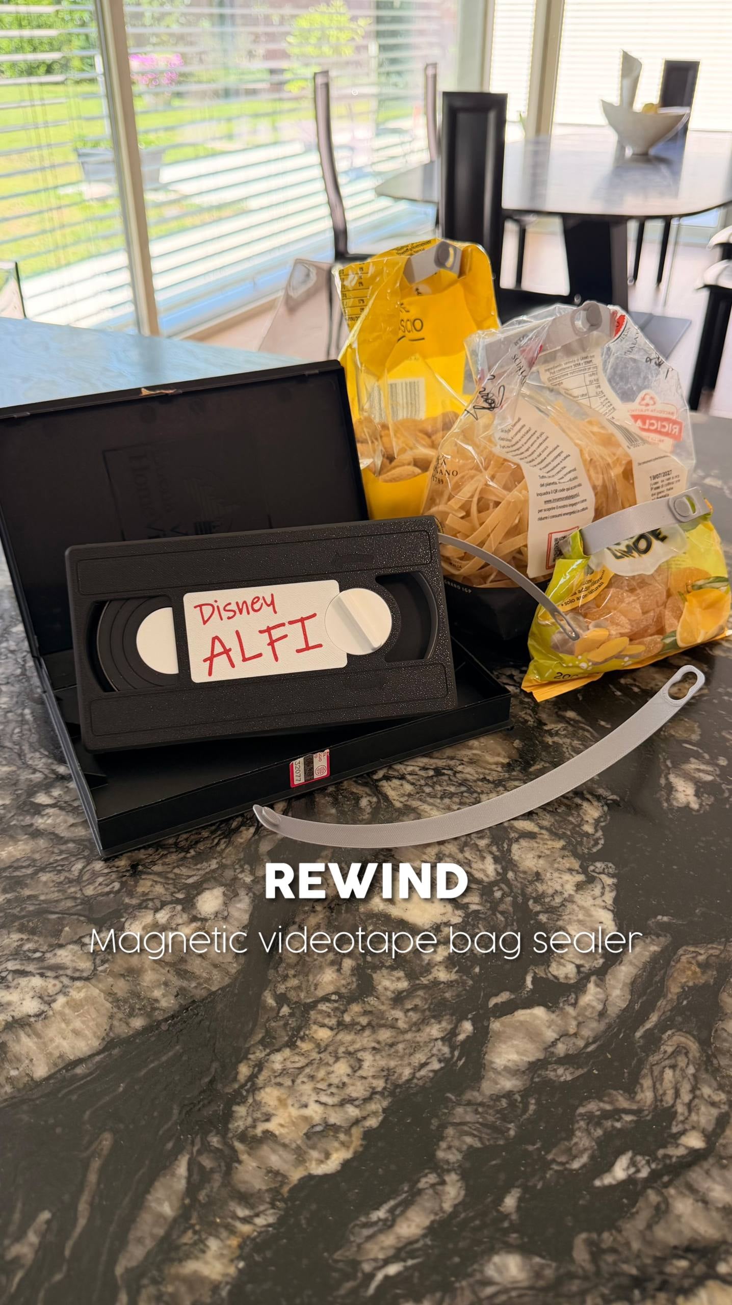 REWIND | MAGNETIC VIDEOTAPE BAG SEALER 3d model