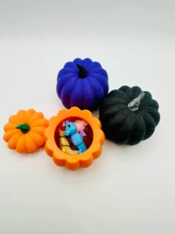 Screw-top Pumpkin container 3d model