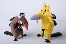 Angry Beavers Figurines – Cartoon Collectible 3d model