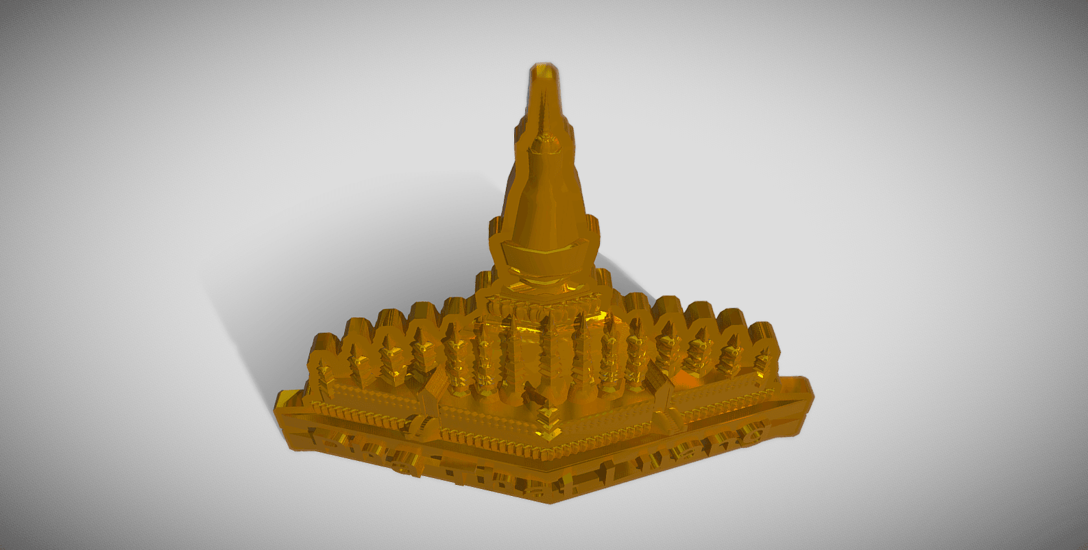 PhaThatLuang - Laos.stl 3d model