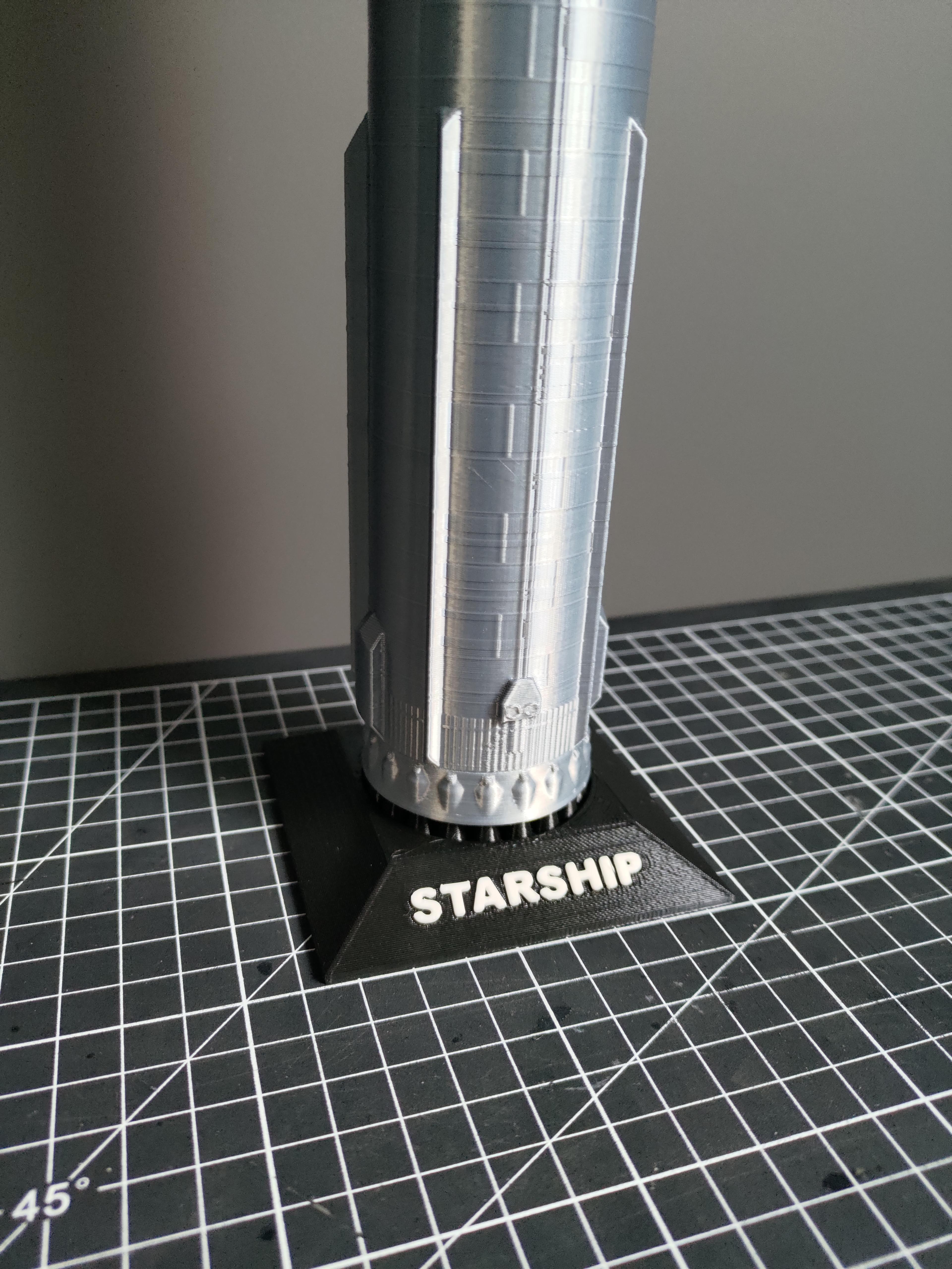 Starship 3d model