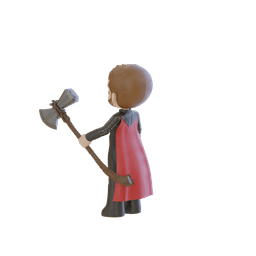 Cute Avengers Thor Infinity Figure 3d model