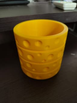 Planter - Cheese 3d model