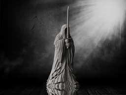 Nazgul Figure - Lord of the Rings (Pre-Supported) 3d model