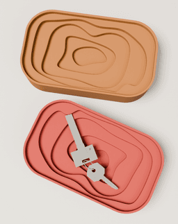 Topological Catch All Tray 3d model