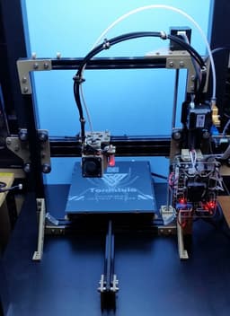 Riser for Tevo Tarantula Board to clear BLTOUCH 3d model