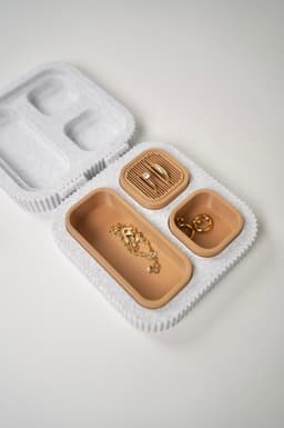 JEWTRA - Jewelry Travel Compact Box I Ring box 3d model