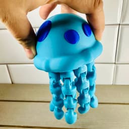 Painted Jellyfish 3d model