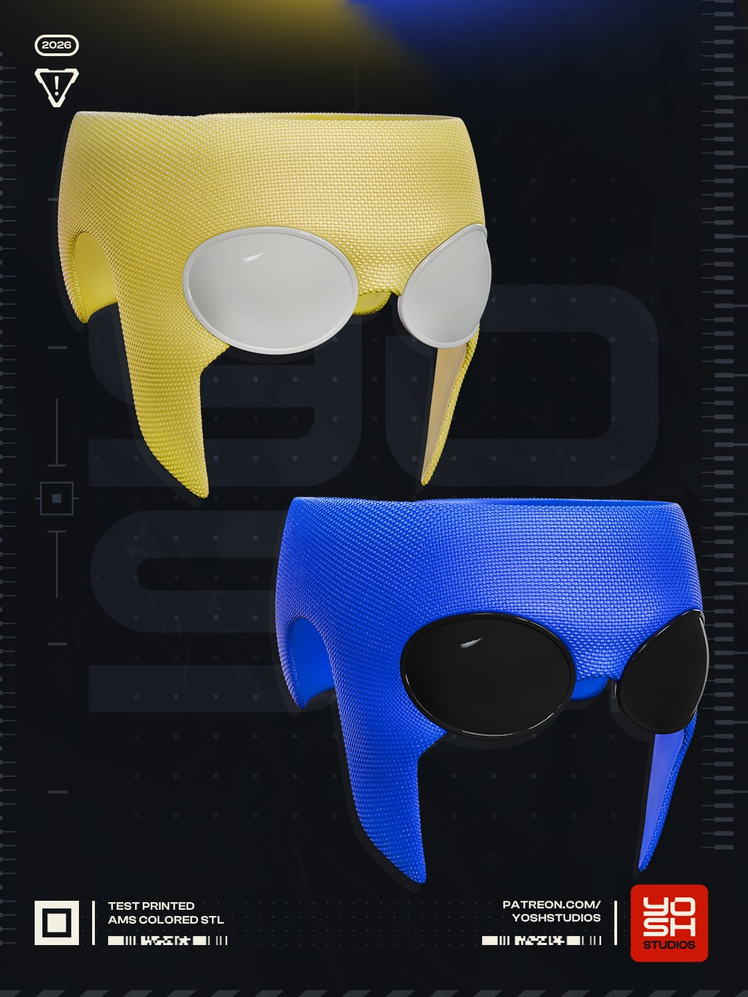 Invincible Mask 3D Printer STL 3d model
