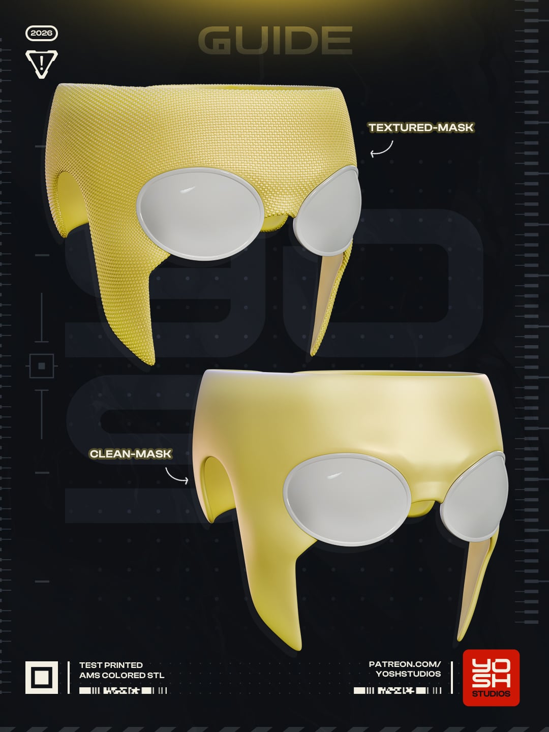 Invincible Mask 3D Printer STL 3d model