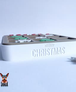 Tic Tac Toe (Christmas Edition) 3d model