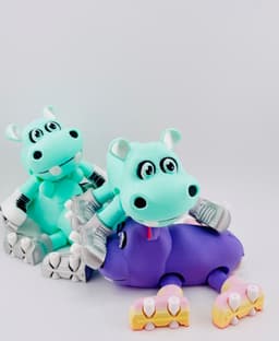 Hippo Roller Skate Flexi 3d model