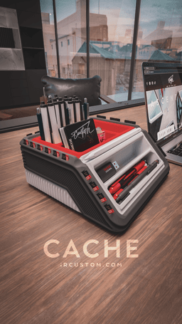 CACHE | Modern Modular Desk Organizer by iRcustom 3d model
