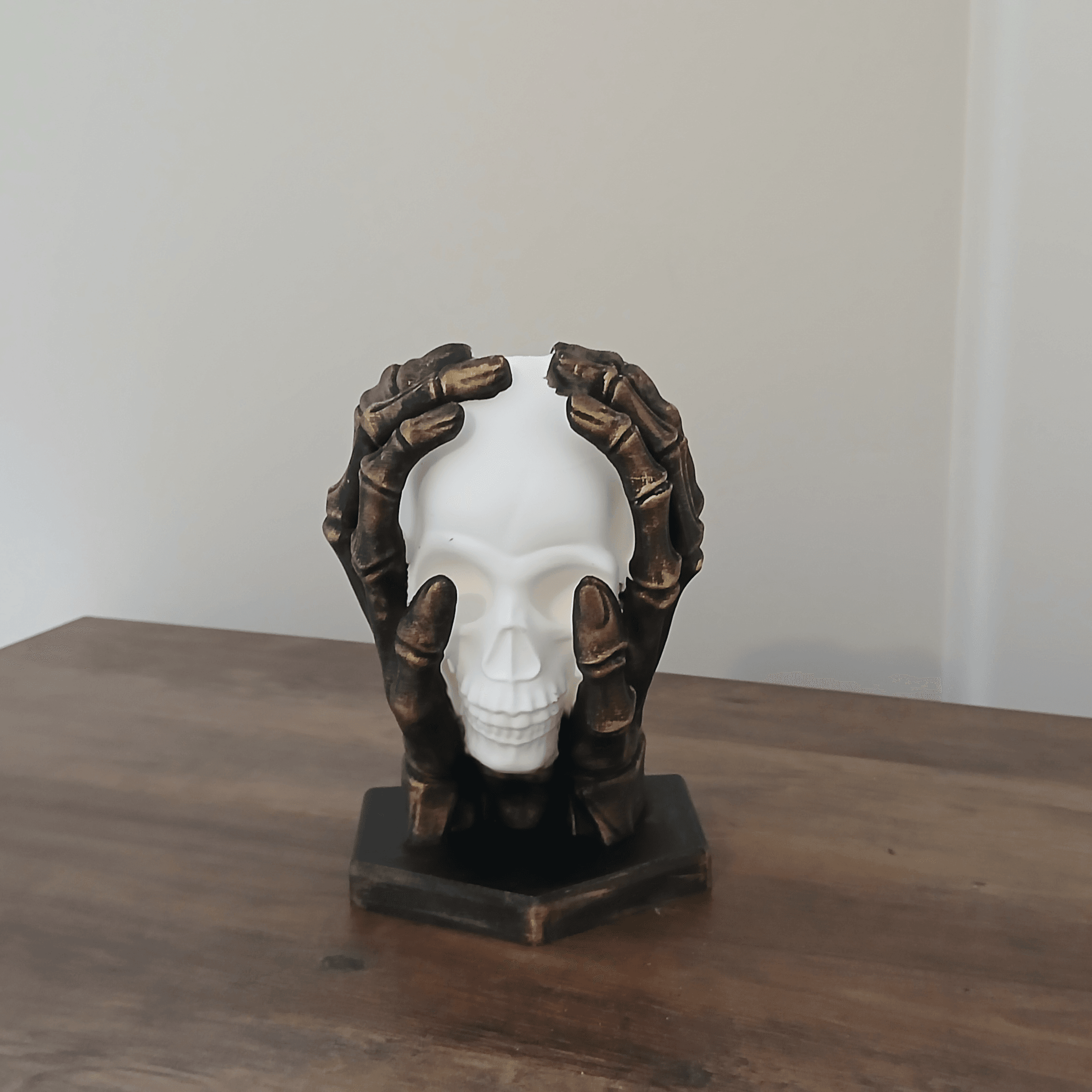 Gothic Skull Lamp 3d model