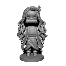Demon Slayer Chibi Character Set – 3D Printable Collection 3d model