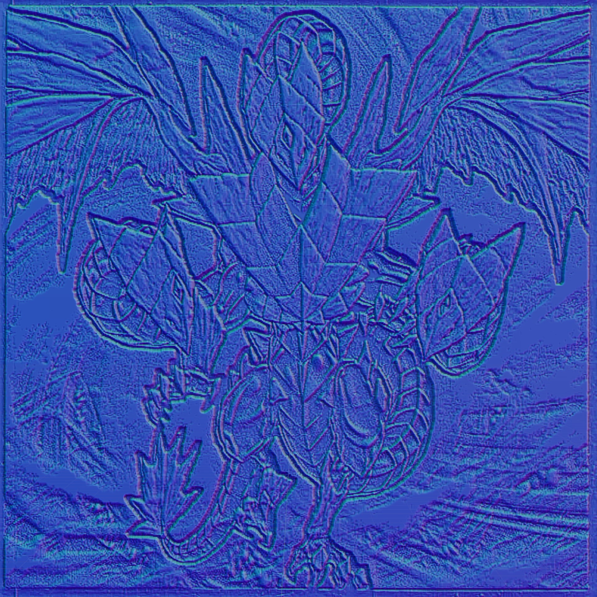 FREE Trishula the dragon of the ice barrier / Yugioh Card | Yu-Gi-OH 3d model