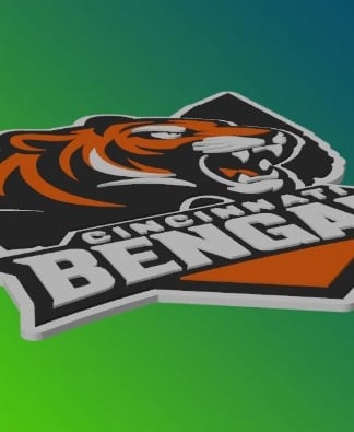 Cincinnati Bengals Custom Series 1: Part 8/32 3d model