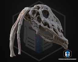 Gungan Skulls Trophy - 3D Print Files 3d model