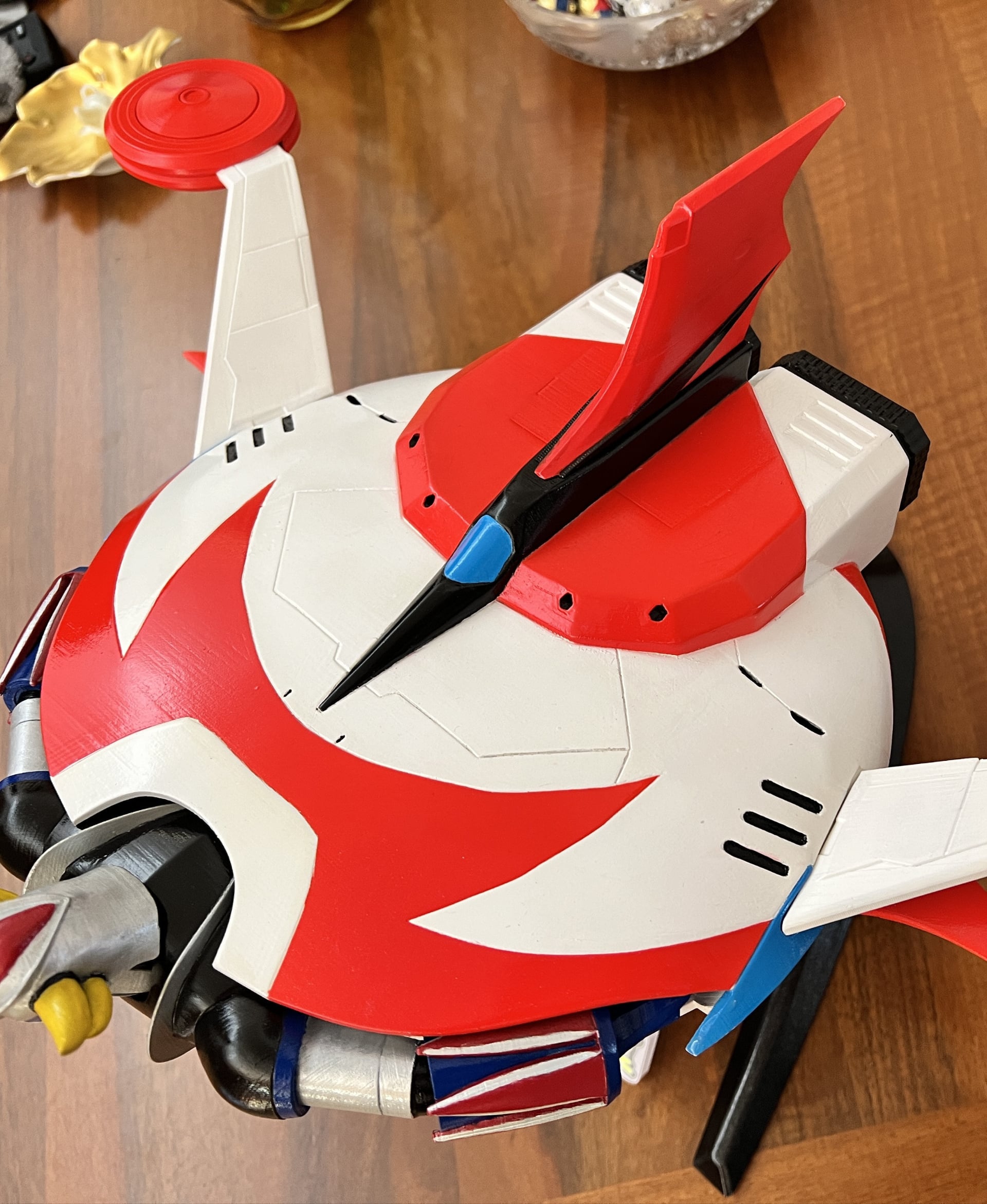 goldorak soucoupe ufo 3d model