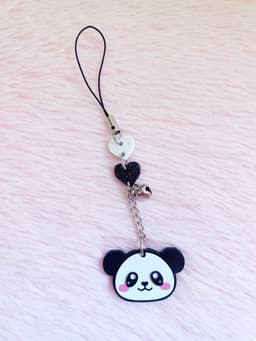 Panda Earrings 3d model