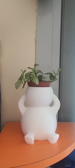 Fat Man Flower Vase 3d model