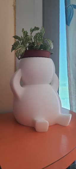 Fat Man Flower Vase 3d model