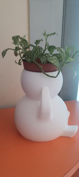 Fat Man Flower Vase 3d model