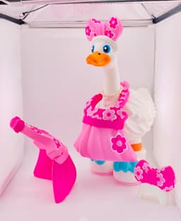 Mother's Day Goose Gear Outfit for Porch Goose 3d model