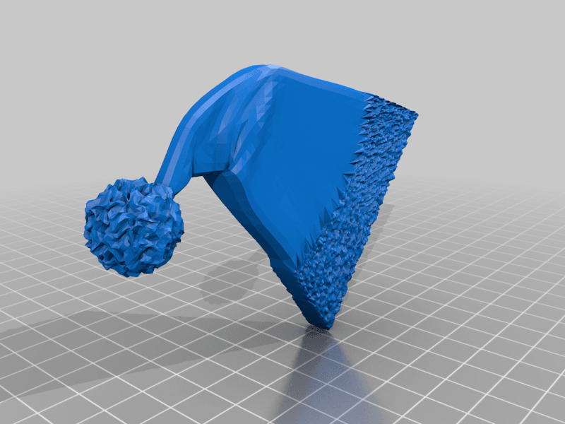 santa hat christmas 3d model