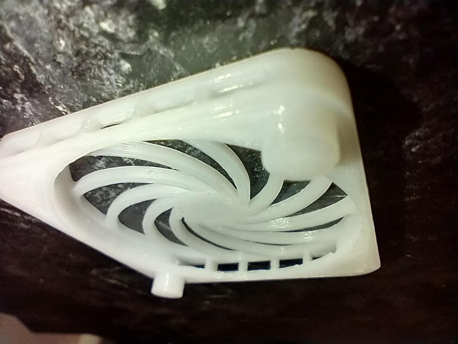 Spiral Grill for fan I got from amazon. 3d model