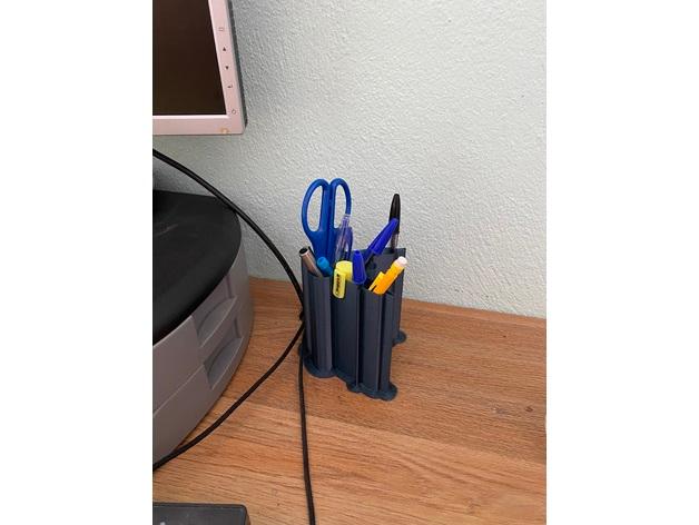 Dividers Pencil case 3d model