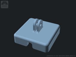 Xbox 360 Camera Modular Mount 3d model